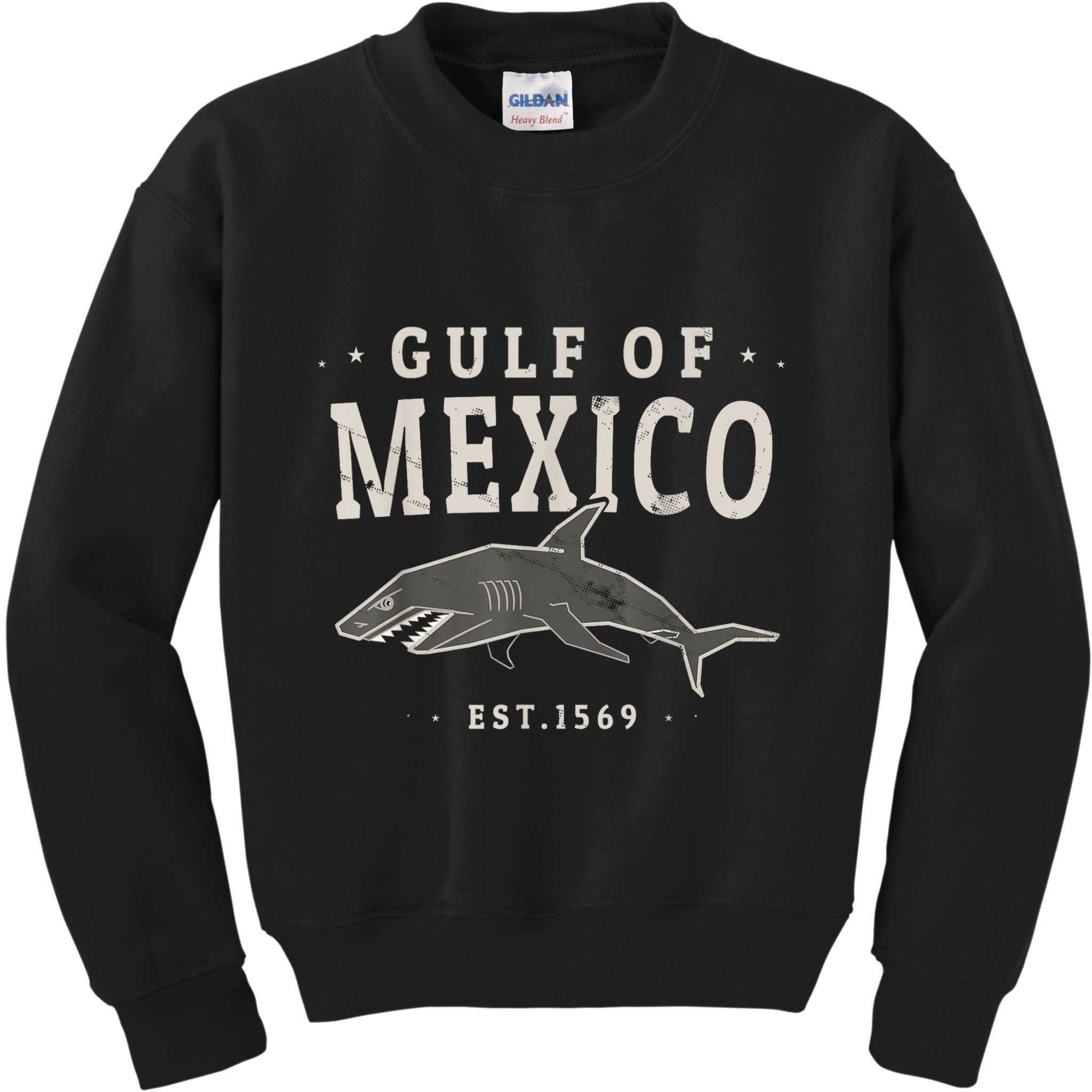 Gulf Of Mexico 1569 Kids Sweatshirt
