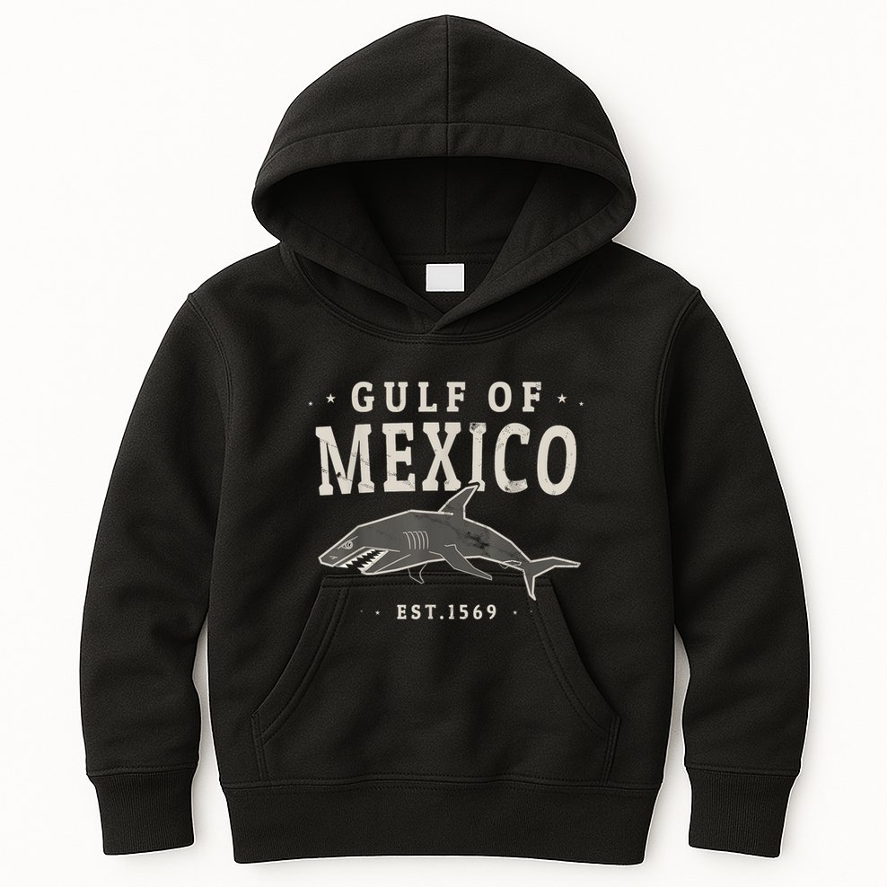 Gulf Of Mexico 1569 Kids Hoodie