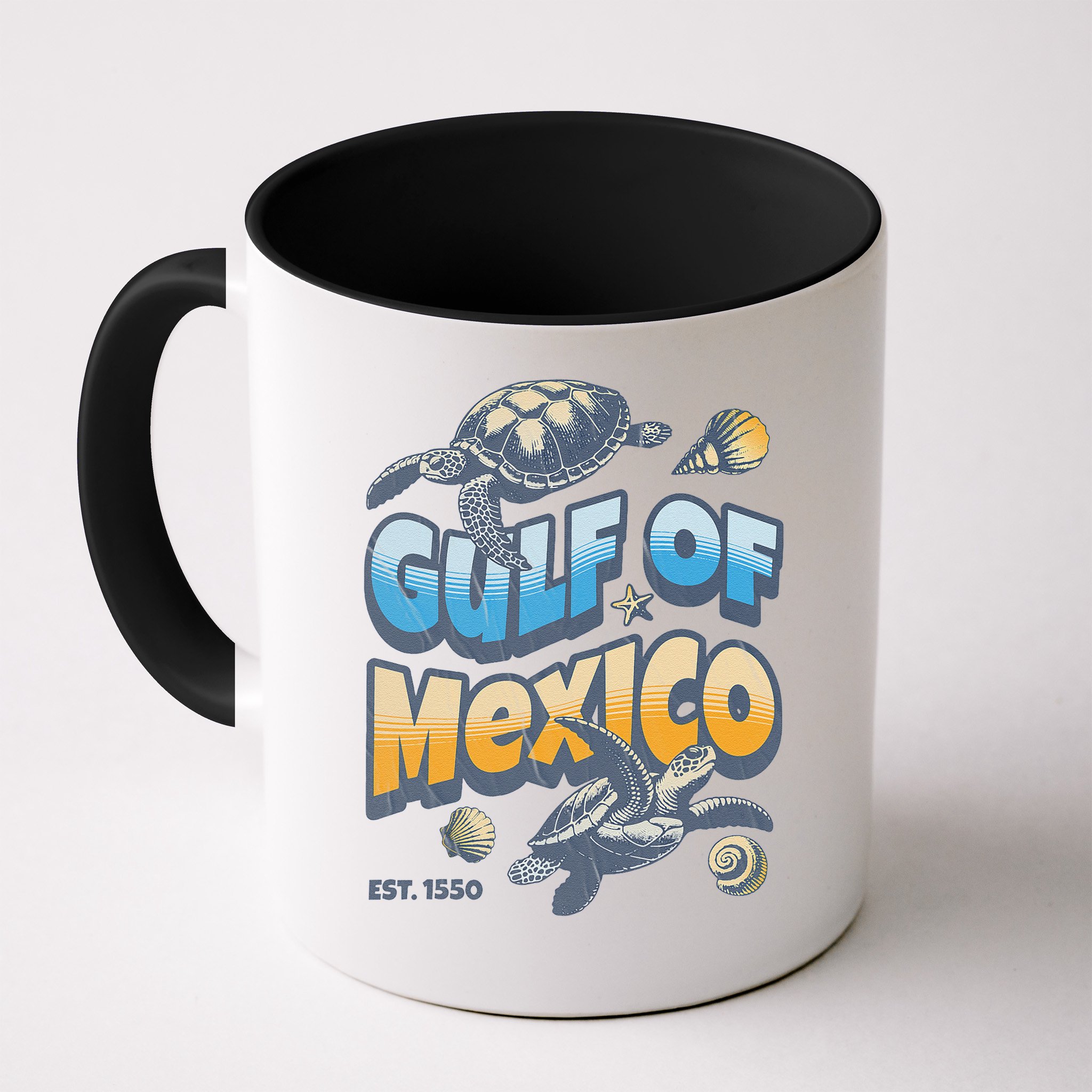Gulf of Mexico Turtle Boho Vintage Gulf Of Mexico Forever Mug