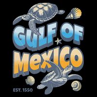 Gulf of Mexico Turtle Boho Vintage Gulf Of Mexico Forever Womens Tank Top