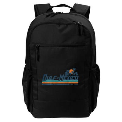 Gulf Of Mexico Est 1550 Retro Vintage Beach Backpack