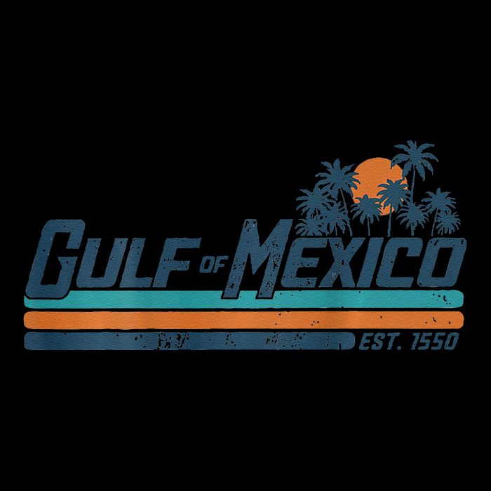 Gulf Of Mexico Est 1550 Retro Vintage Beach Mug