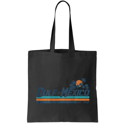 Gulf Of Mexico Est 1550 Retro Vintage Beach Bag