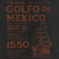 Gulf Of Mexico Name Origin 1550 15oz Campfire Ceramic Mug