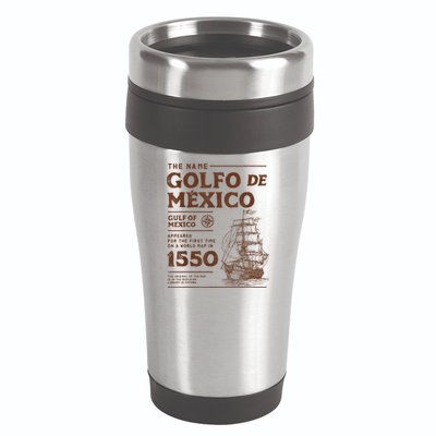 Gulf Of Mexico Name Origin 1550 16oz Travel Tumbler
