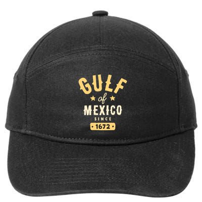 Gulf Of Mexico Since 1672 Long Sleeve 7-Panel Snapback Hat