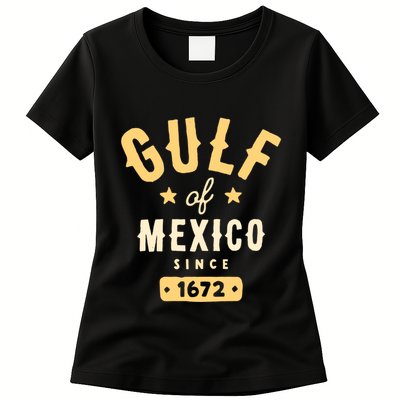 Gulf Of Mexico Since 1672 Long Sleeve Womens T-Shirt