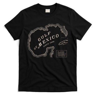 Gulf Of Mexico Map T-Shirt