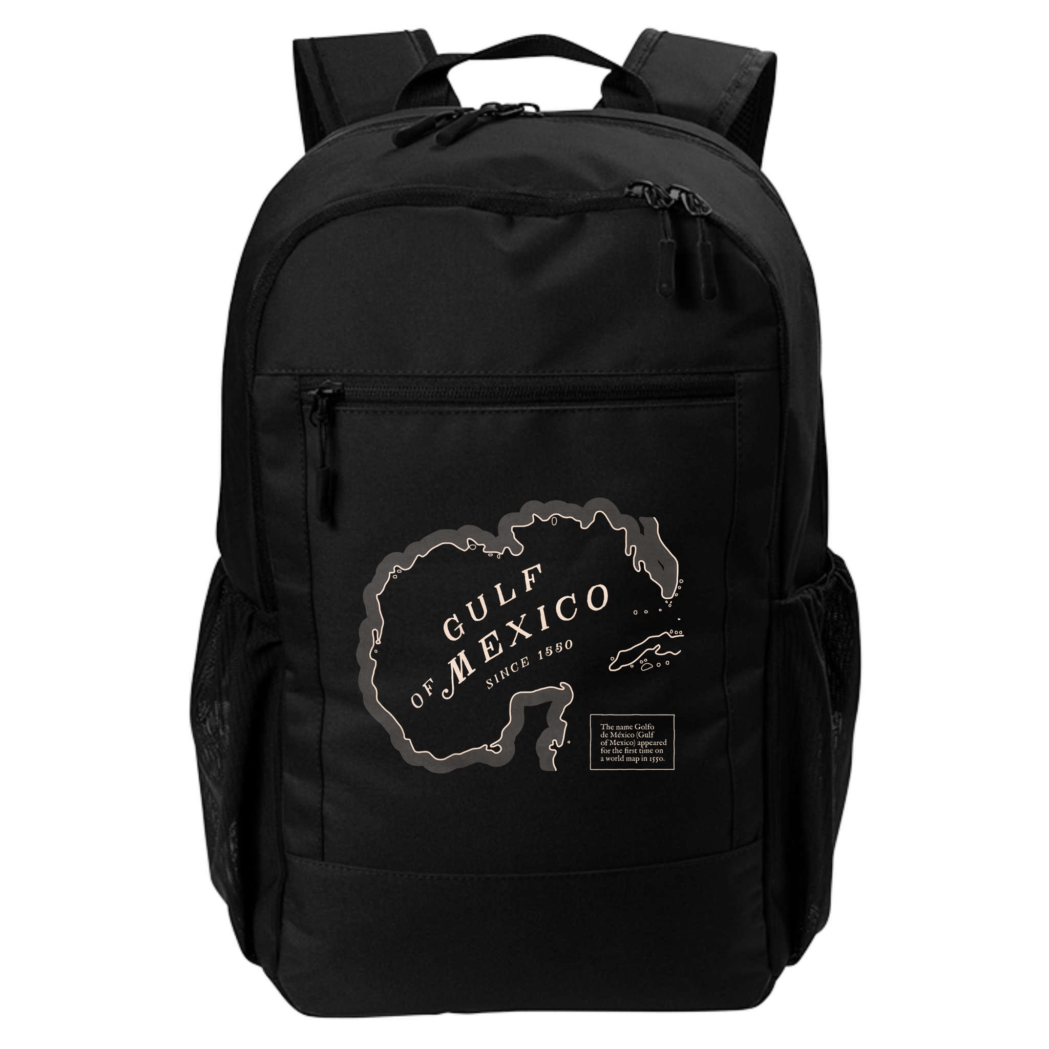 Gulf Of Mexico Map Backpack