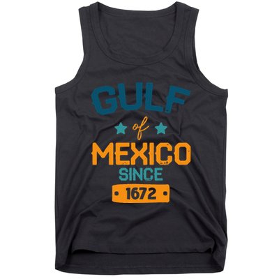 Gulf Of Mexico Since 1672 Mexican Holiday Vacation .Png Tank Top