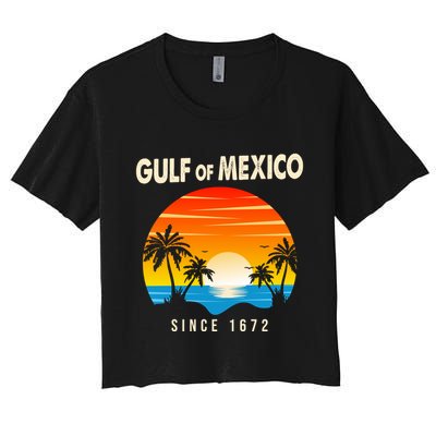Gulf Of Mexico Since 1672 Crop Top