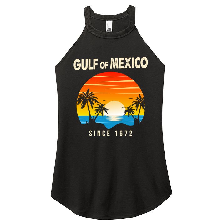 Gulf Of Mexico Since 1672 Women's Perfect Tri Rocker Tank