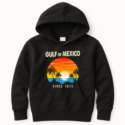 Gulf Of Mexico Since 1672 Kids Hoodie