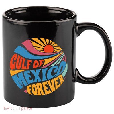 Gulf Of Mexico Forever Sunset Beach Vacation America 11oz C Handle Ceramic Mug