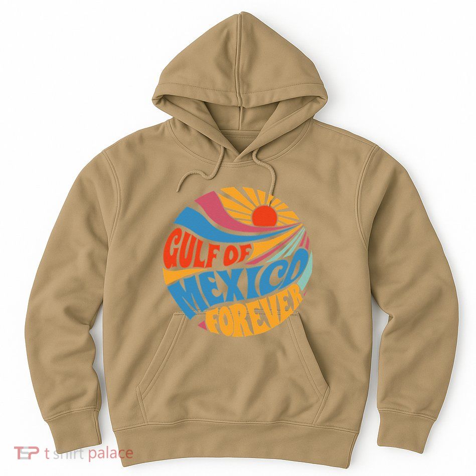 Gulf Of Mexico Forever Sunset Beach Vacation America Hoodie