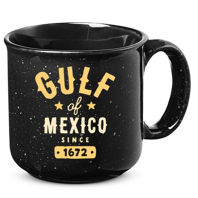 Gulf Of Mexico Since 1672 Long Sleeve 15oz Campfire Ceramic Mug