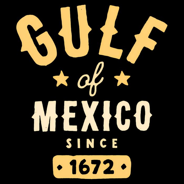 Gulf Of Mexico Since 1672 Long Sleeve Drawstring Bag