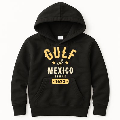 Gulf Of Mexico Since 1672 Long Sleeve Kids Hoodie