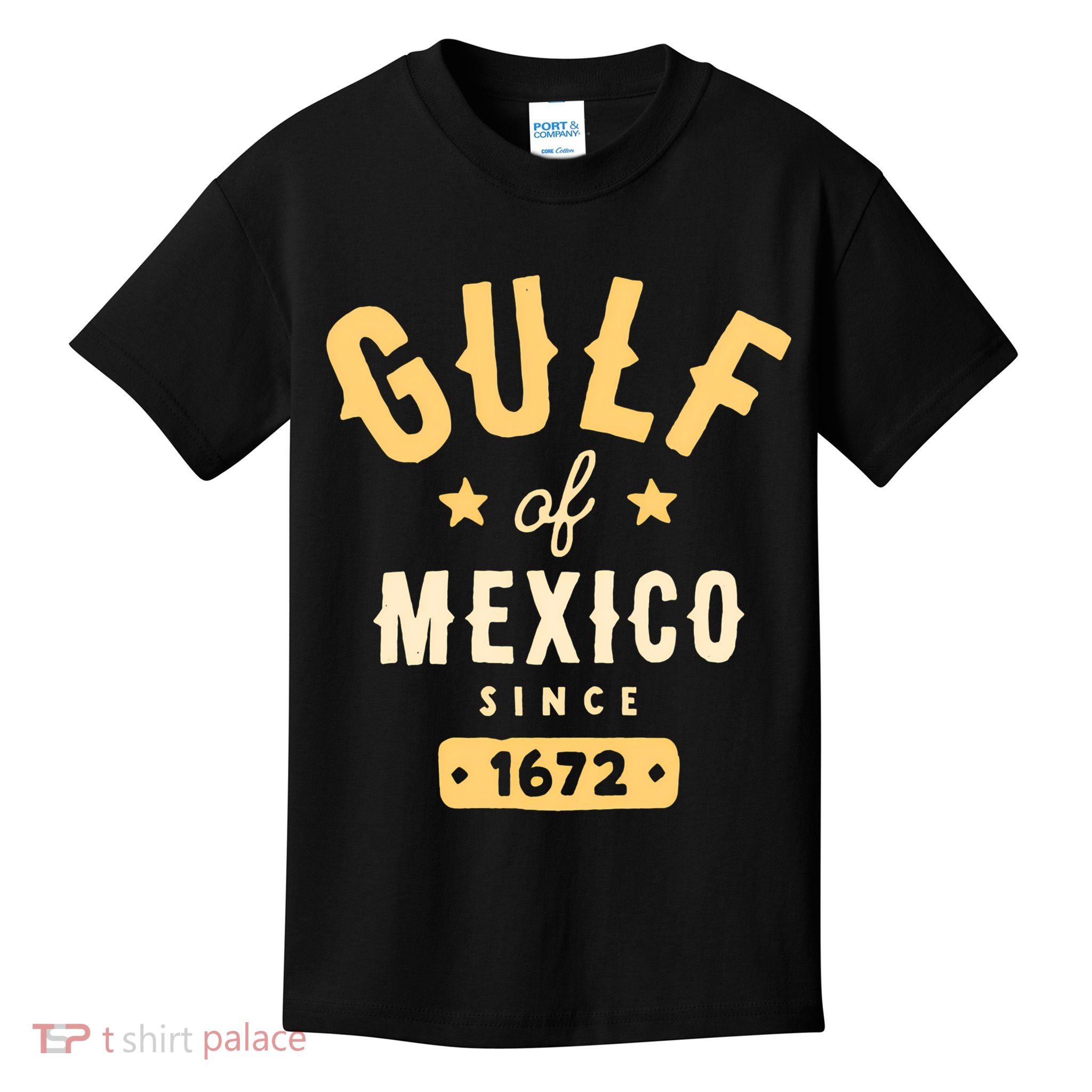 Gulf Of Mexico Since 1672 Long Sleeve Kids T-Shirt