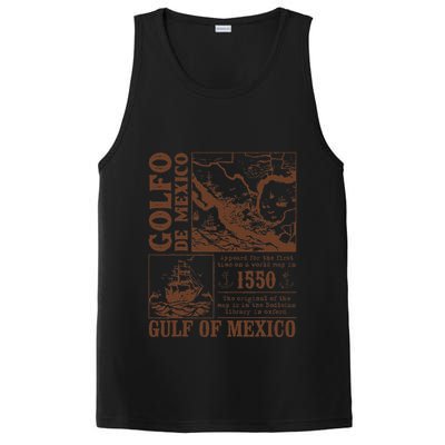 Gulf Of Mexico 1550 Historic Map El Golfo De Mexican .Png PosiCharge Competitor Tank