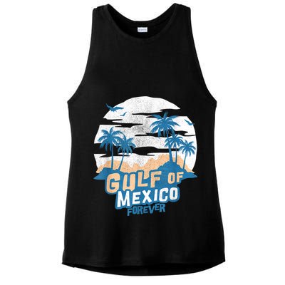 Gulf Of Mexico Forever Ladies PosiCharge Tri-Blend Wicking Tank
