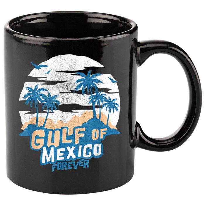 Gulf Of Mexico Forever 11oz C Handle Ceramic Mug