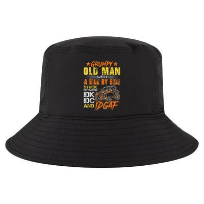 Grumpy Old Man Sxs Utv Side By Side Cool Comfort Performance Bucket Hat