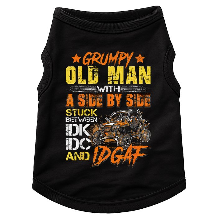 Grumpy Old Man Sxs Utv Side By Side Doggie Tank