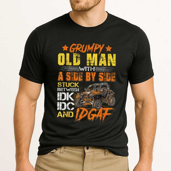 Grumpy Old Man Sxs Utv Side By Side Performance Shirt