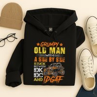 Grumpy Old Man Sxs Utv Side By Side Hoodie