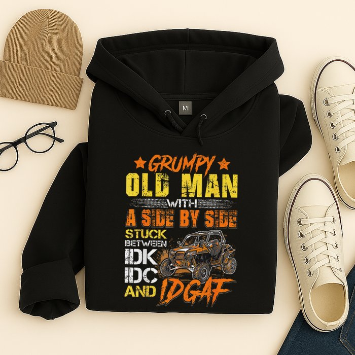 Grumpy Old Man Sxs Utv Side By Side Hoodie