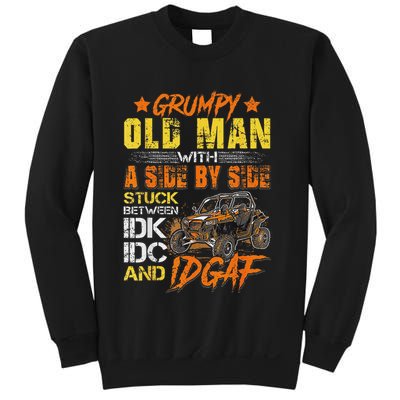 Grumpy Old Man Sxs Utv Side By Side Sweatshirt