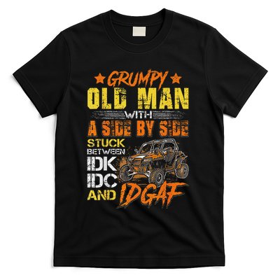 Grumpy Old Man Sxs Utv Side By Side T-Shirt
