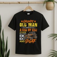 Grumpy Old Man Sxs Utv Side By Side T-Shirt
