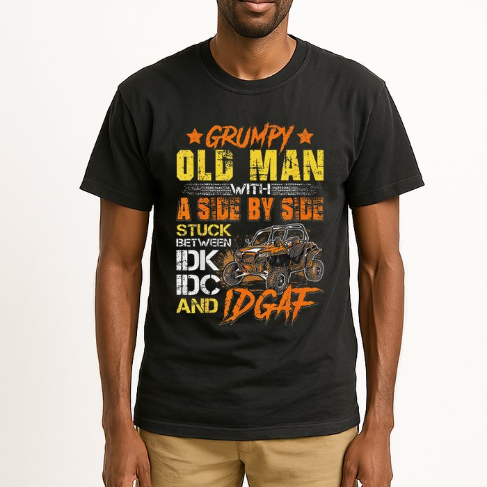 Grumpy Old Man Sxs Utv Side By Side Tall T-Shirt
