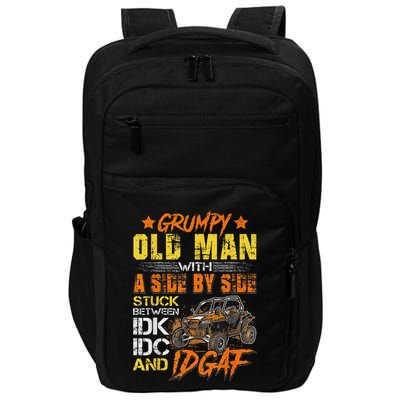 Grumpy Old Man Sxs Utv Side By Side Impact Tech Backpack