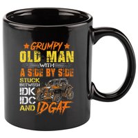 Grumpy Old Man Sxs Utv Side By Side 11oz C Handle Ceramic Mug