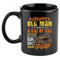 Grumpy Old Man Sxs Utv Side By Side 11oz C Handle Ceramic Mug