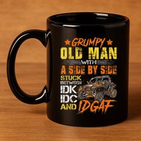 Grumpy Old Man Sxs Utv Side By Side 11oz C Handle Ceramic Mug