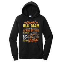 Grumpy Old Man Sxs Utv Side By Side Women's Pullover Hoodie