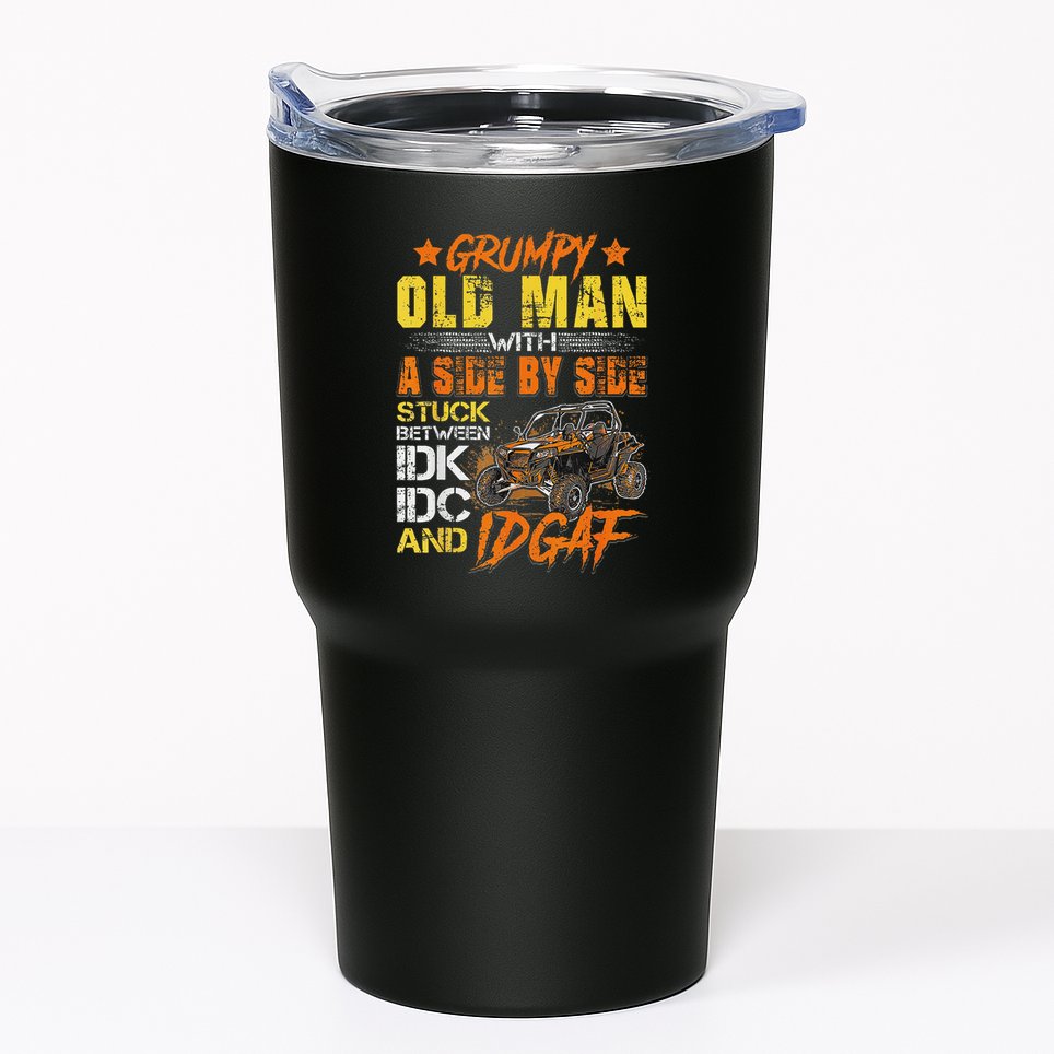 Grumpy Old Man Sxs Utv Side By Side Tumbler