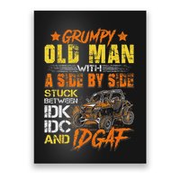 Grumpy Old Man Sxs Utv Side By Side Poster