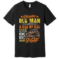 Grumpy Old Man Sxs Utv Side By Side Premium T-Shirt