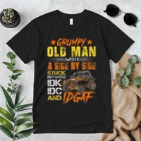 Grumpy Old Man Sxs Utv Side By Side Premium T-Shirt
