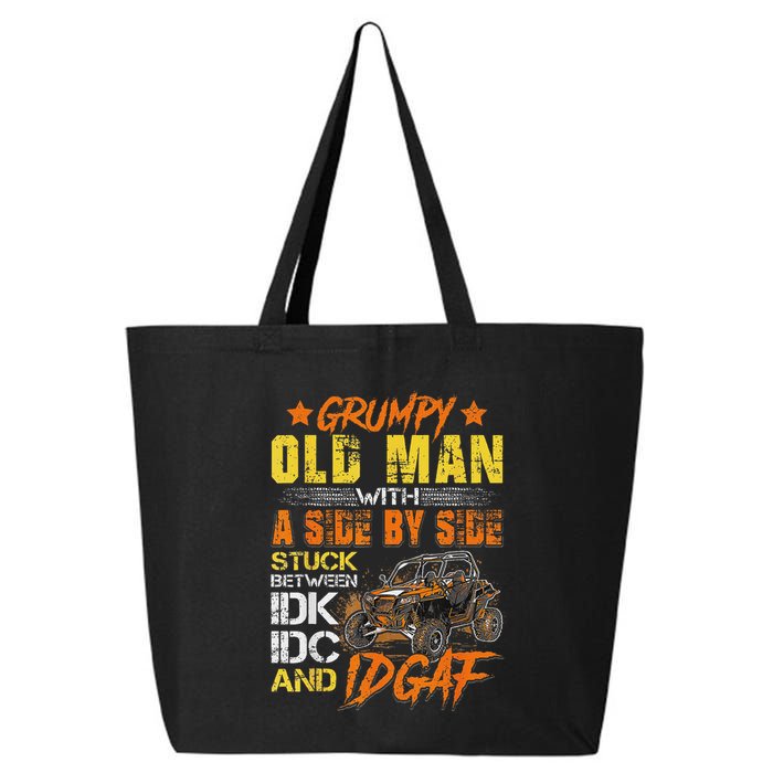 Grumpy Old Man Sxs Utv Side By Side 25L Jumbo Tote
