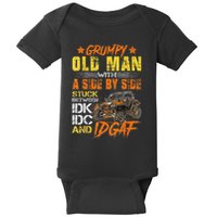 Grumpy Old Man Sxs Utv Side By Side Baby Bodysuit