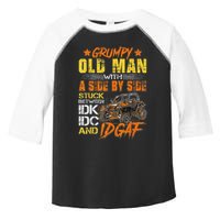 Grumpy Old Man Sxs Utv Side By Side Toddler Fine Jersey T-Shirt