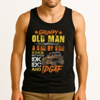 Grumpy Old Man Sxs Utv Side By Side Tank Top