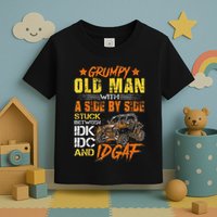 Grumpy Old Man Sxs Utv Side By Side Toddler T-Shirt