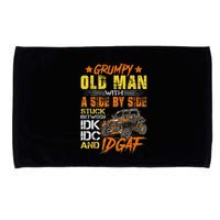 Grumpy Old Man Sxs Utv Side By Side Microfiber Hand Towel